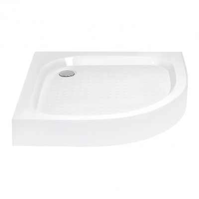 Lidz Душевой поддон KAPIELKA ST90x90х14 низкий квадратный, диаметр слива 52 мм