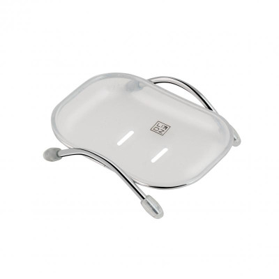 Мыльница Lidz Playa 0203 (пластик) LDPLA0203WHI37456 White Мыльница Lidz Playa 0203 (пластик) LDPLA0203WHI37456 White