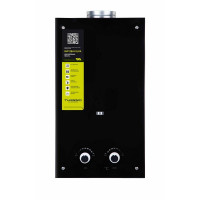 Колонка газовая дымоходная Thermo Alliance JSD20-10GD 10 л панель из стекла Black Колонка газовая дымоходная Thermo Alliance JSD20-10GD 10 л панель из стекла Black