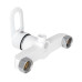 Змішувач для душу Lidz Latwa 010 (з душовим гарнітуром) (k40) LDLAT010WHI45426 White Змішувач для душу Lidz Latwa 010 (з душовим гарнітуром) (k40) LDLAT010WHI45426 White