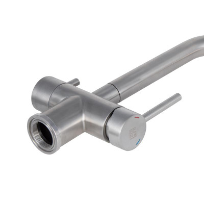 Змішувач для кухні Lidz Aria 020F1 (k35) LDARI020F1NKS43359 Nickel Змішувач для кухні Lidz Aria 020F1 (k35) LDARI020F1NKS43359 Nickel