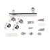 Душевая дверь в нишу Lidz Zycie SD100x185.CRM.FR, стекло Frost 5 мм Душевая дверь в нишу Lidz Zycie SD100x185.CRM.FR, стекло Frost 5 мм