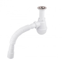 Сифон для кухонной мойки Lidz (WHI) 60 05 M001 00 (выход 50 мм) Сифон для кухонной мойки Lidz (WHI) 60 05 M001 00 (выход 50 мм)