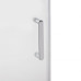 Душові двері в нішу Qtap Taurus CRM201-11.C6 97-108x200 см, скло Clear 6 мм, покриття CalcLess