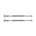 SD FORTE Шланг для воды, NYLON   М10*80 см длинный (пара)   SF390W80L