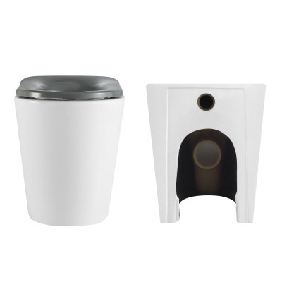 Унитаз напольный Qtap Freedom инклюзивный безбачковый Rimless безободковый с сиденьем Soft-close WHITE QT22223368W Унитаз напольный Qtap Freedom инклюзивный безбачковый Rimless безободковый с сиденьем Soft-close WHITE QT22223368W