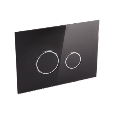 Набір інсталяція 4 в 1 Qtap Nest ST з круглою панеллю змиву QT0133M425V1163GB