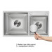 Мийка для кухні з двома чашами інтегрована Lidz Handmade H7843 (LDH7843BRU35387) Brushed Steel 3,0/1,0 мм Мийка для кухні з двома чашами інтегрована Lidz Handmade H7843 (LDH7843BRU35387) Brushed Steel 3,0/1,0 мм