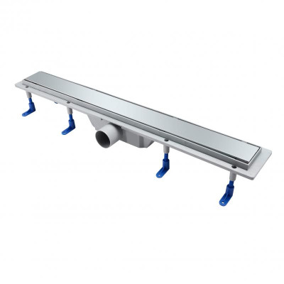 Трап Qtap Dry Tile304-700 линейный с сухим затвором под плитку 700 мм Трап Qtap Dry Tile304-700 линейный с сухим затвором под плитку 700 мм