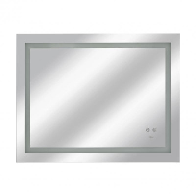 Дзеркало Qtap Mideya 900х700 з LED-підсвічуванням Touch, з антизапотіванням, з димером QT2078NCF9070W