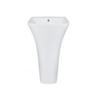 Раковина напольная моноблок Qtap Crow 450x435x835 White QT0511G315WN Раковина напольная моноблок Qtap Crow 450x435x835 White QT0511G315WN