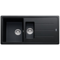 Мийка кухонна Franke Basis фраграніт, прямокут., з крилом, 970х500х200мм, чаша - 2, врізна, онікс Мийка кухонна Franke Basis фраграніт, прямокут., з крилом, 970х500х200мм, чаша - 2, врізна, онікс