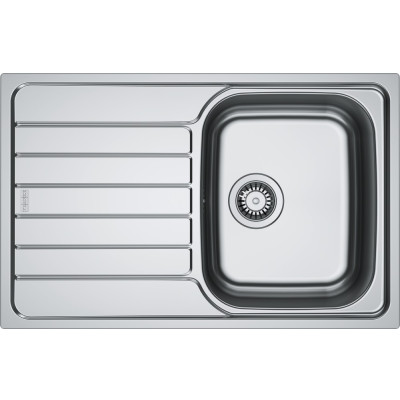 Мийка кухонна Franke Spark, нерж.сталь, прямокутник, з крилом, 780х500х340мм, чаша - 1, врізна, SKL 611-78, нерж декор Мийка кухонна Franke Spark, нерж.сталь, прямокутник, з крилом, 780х500х340мм, чаша - 1, врізна, SKL 611-78, нерж декор