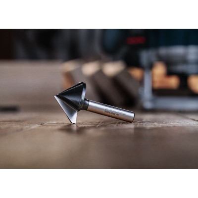 Фреза пазова V-подібна Bosch Professional V Std S8 D11 L14 60° Фреза пазова V-подібна Bosch Professional V Std S8 D11 L14 60°