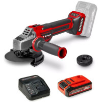 Шліфмашина кутова акумуляторна Einhell Professional TP-AG 18/125 CE Q Li - Solo 18В акб 1х4А·го 125мм 3000-10500об/хв ЗП 1.69кг Шліфмашина кутова акумуляторна Einhell Professional TP-AG 18/125 CE Q Li - Solo 18В акб 1х4А·го 125мм 3000-10500об/хв ЗП 1.69кг