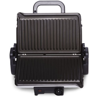 Tefal Гриль прижимний MinuteGrill 1600Вт, темп. режимів-3, з`ємні пластини, розкриття на 180°, метал