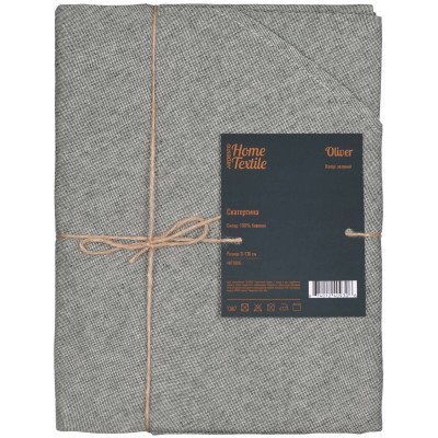 Скатертина ARDESTO Oliver, 136см, 100% бавовна, зелений