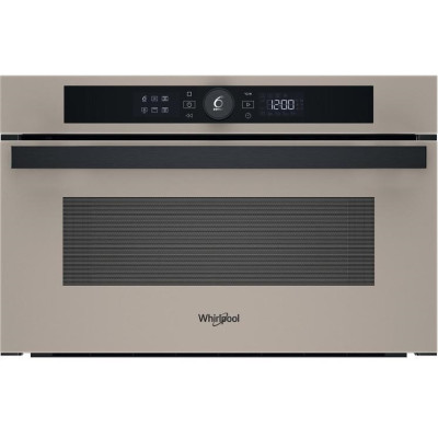 Мікрохвильова піч Whirlpool вбудована, 31л, електронне упр., 1000Вт, гриль, дисплей, бежевий