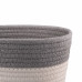 Кошик плетений для зберігання ARDESTO Vigor 3.5л, бавовняний шпагат, сірий, білий
