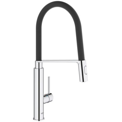 Змішувач для кухні Grohe Concetto, довж.виливу - 235мм, поворотний/гнучкий, 1важіль, хром Змішувач для кухні Grohe Concetto, довж.виливу - 235мм, поворотний/гнучкий, 1важіль, хром