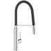 Змішувач для кухні Grohe Concetto, довж.виливу - 235мм, поворотний/гнучкий, 1важіль, хром