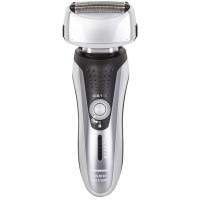 Бритва електр. Panasonic сіткова, 10000 об/хв, бритв.головок-4, Li-Ion, сух.+волог., кейс, срібно-чорний