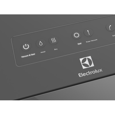 Вакууматор Electrolux для рулонів, пакетів і контейнерів, 120Вт, 30см, електронне керування, +1 рулон, пластик, сірий Вакууматор Electrolux для рулонів, пакетів і контейнерів, 120Вт, 30см, електронне керування, +1 рулон, пластик, сірий