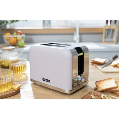 ARDESTO Тостер T-F500L, 800Вт, метал, 2 слоти, ліловий+сріблястий