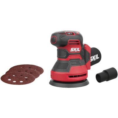 Шліфмашина ексцентрикова акумуляторна SKIL 3745 CA 20В 125мм 14000-22000кол/хв 1.2кг без АКБ та ЗП Шліфмашина ексцентрикова акумуляторна SKIL 3745 CA 20В 125мм 14000-22000кол/хв 1.2кг без АКБ та ЗП