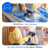 Відпарювач-праска Philips OneTurn, 1800Вт, 200мл, паровий удар -90гр, поворот для зміни типу девайса, алюміній, синій Відпарювач-праска Philips OneTurn, 1800Вт, 200мл, паровий удар -90гр, поворот для зміни типу девайса, алюміній, синій