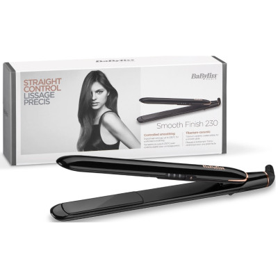 Випрямляч Babyliss Super Shine 230, 41Вт, темп.режимів-3, 180-230С, кераміка, чорний