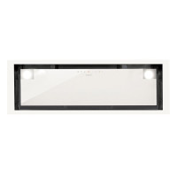 Витяжка Cata вбудована, 80см, 1200м.куб/год, Gc Dual 75 wh, біла