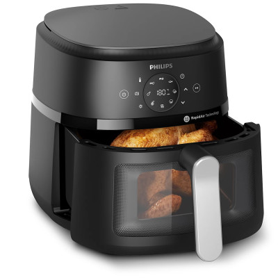 Philips Мультипіч Ovi Series 2000 1700Вт, чаша-6.2л, сенсорне управл., 13 авто. программ, пластик, чорний