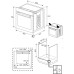 Духовой шкаф Beko электрический, 72л, A+, дисплей, конвекция, телескоп, нерж (BBIMM13400XCSW)