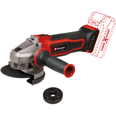 Einhell Шліфмашина кутова TE-AG 18/115 Q Li - Solo PXC акумуляторна, 1.7 кг (без АКБ та ЗП)