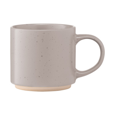 ARDESTO Чашка Alcor, 420 мл, сіра, кераміка