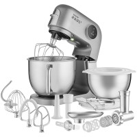 Кухонна машина Sencor Paul 2 1500Вт, чаша-метал, корпус-метал, насадок-20, метал Кухонна машина Sencor Paul 2 1500Вт, чаша-метал, корпус-метал, насадок-20, метал