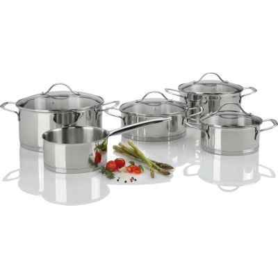 Набір посуду Gorenje ETERNAL, 9 предметів, нержавіюча сталь