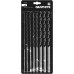 Набір свердел по дереву GRAPHITE подовжене 4-8,10,12х300мм 7шт