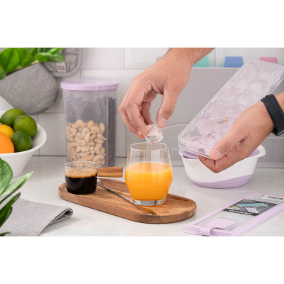 ARDESTO Форма для льоду Fresh, з кришкою, ліловий, силікон, пластик ARDESTO Форма для льоду Fresh, з кришкою, ліловий, силікон, пластик