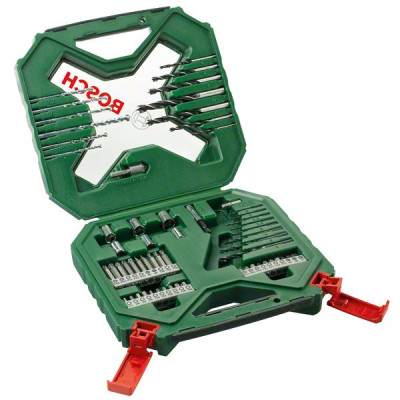 Набір свердел та біт Bosch Professional X-Line, кейс, 60шт