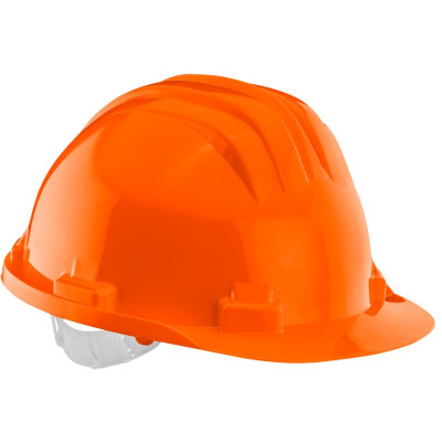 Каска захисна Neo Tools, пластик поліпропілен HDPE, пряжка для регулювання, помаранчевий Каска захисна Neo Tools, пластик поліпропілен HDPE, пряжка для регулювання, помаранчевий