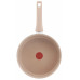 Сотейник Tefal Delight, з кришкою, 24см, алюміній, бпкеліт, бежевий