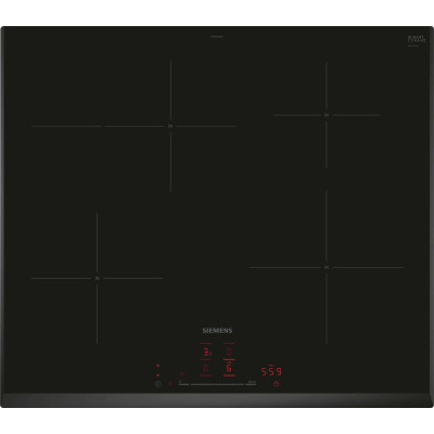 Варильна поверхня Siemens індукційна, 60см, розширена зона, чорний