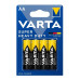 Батарейка Varta Super Heavy Duty  вугільно-цинкова AA блістер, 4 шт