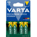 Акумулятор Varta NI-MH Power AA 2100 мА•г, 4шт