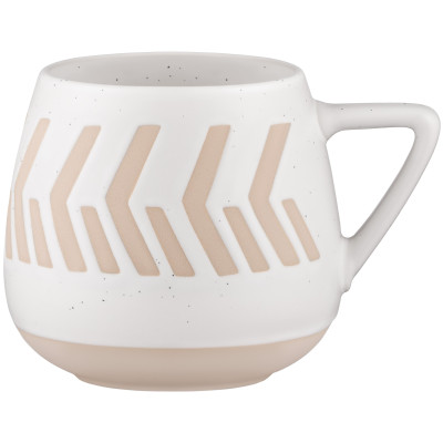 Чашка ARDESTO Auro, 440мл, кераміка, білий