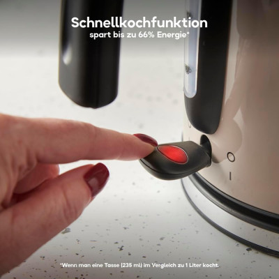 Електрочайник Russell Hobbs, 1.7л, метал, мокко Електрочайник Russell Hobbs, 1.7л, метал, мокко