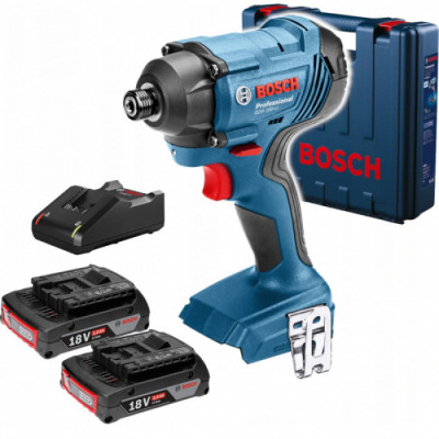 Bosch Гайковерт ударний GDR 180-Li, акум., 2х18 В, 160 Нм, 1/4