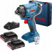 Bosch Гайковерт ударний GDR 180-Li, акум., 2х18 В, 160 Нм, 1/4